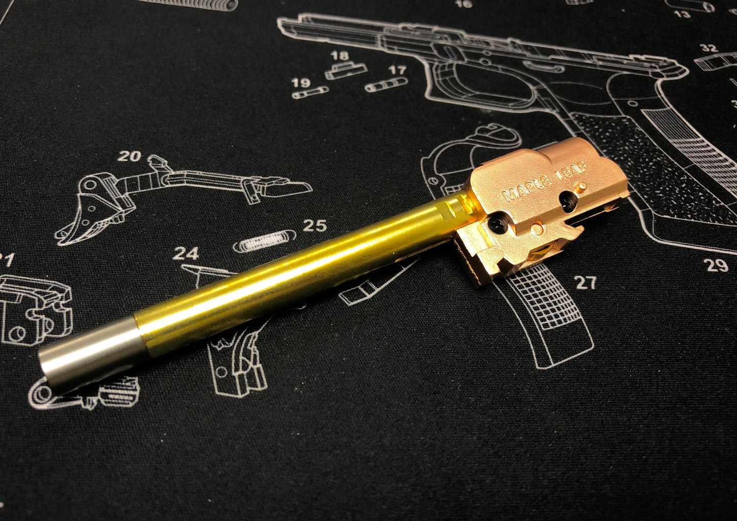 Maple Leaf Hop Up Chamber Set with Crazy Jet 6.01 For Marui / WE GK GBB series