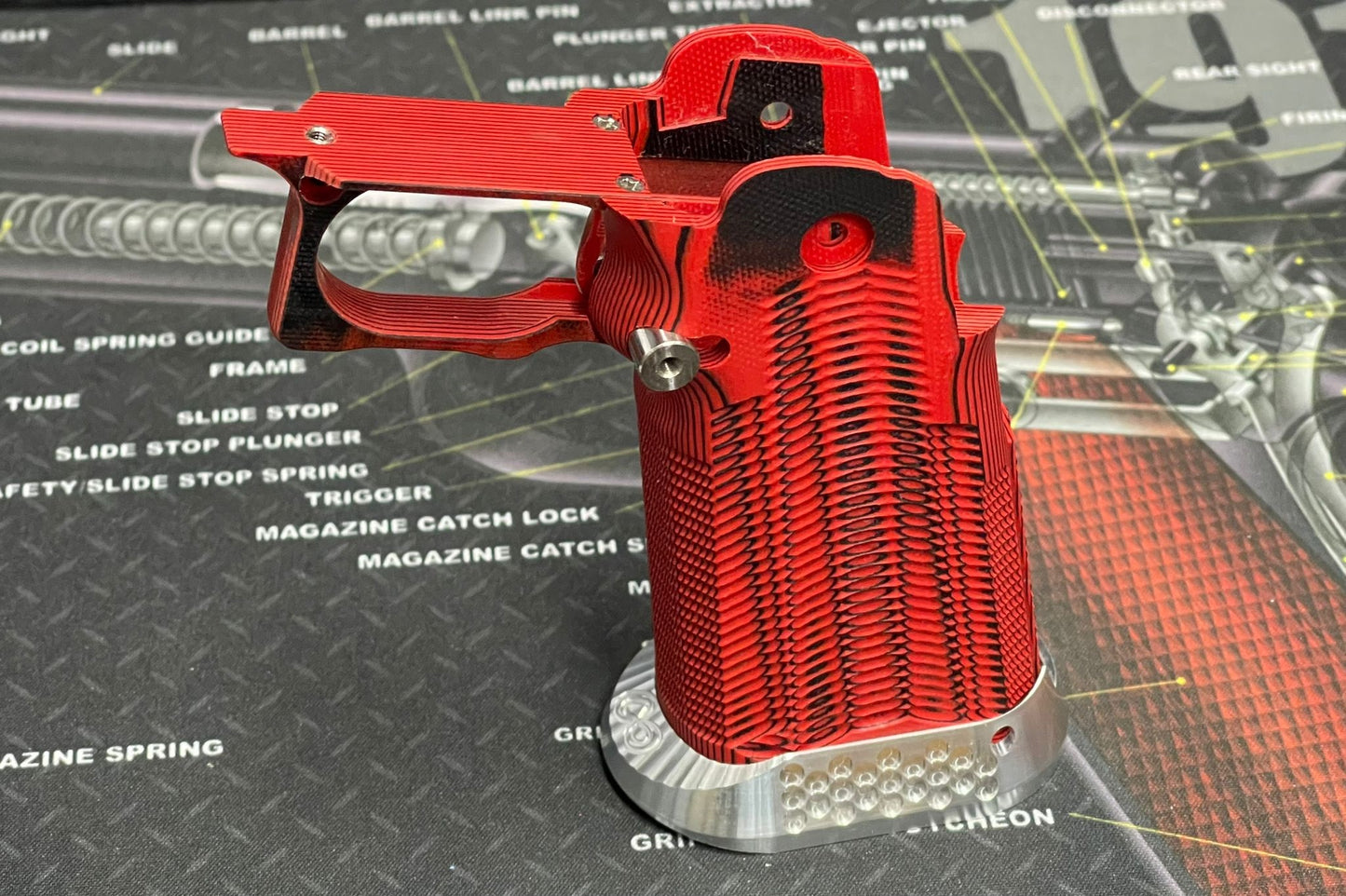 Nova CNC G10 Grip for Tokyo Marui 5.1 Hicapa GBB series - ( Ditch Texture )