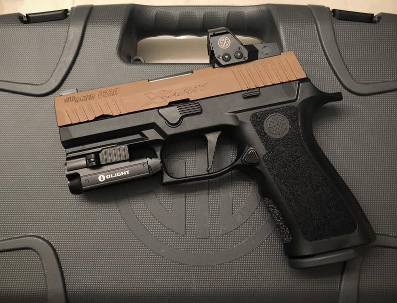 Nova CNC Aluminum P320 X-carry Slide set for SIG / VFC M17/18 GBB series - ( M18 size )