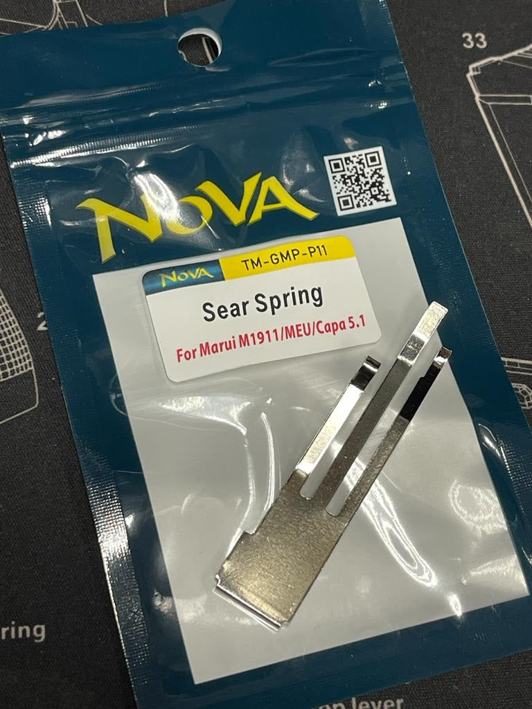 Nova Stainless steel Sear spring for Marui 1911 / Hi-Capa GBB Series