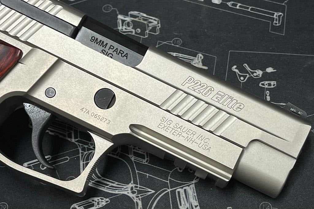 Boomarms Custom - P226 Elite Airsoft GBB - Limited Stainless version **