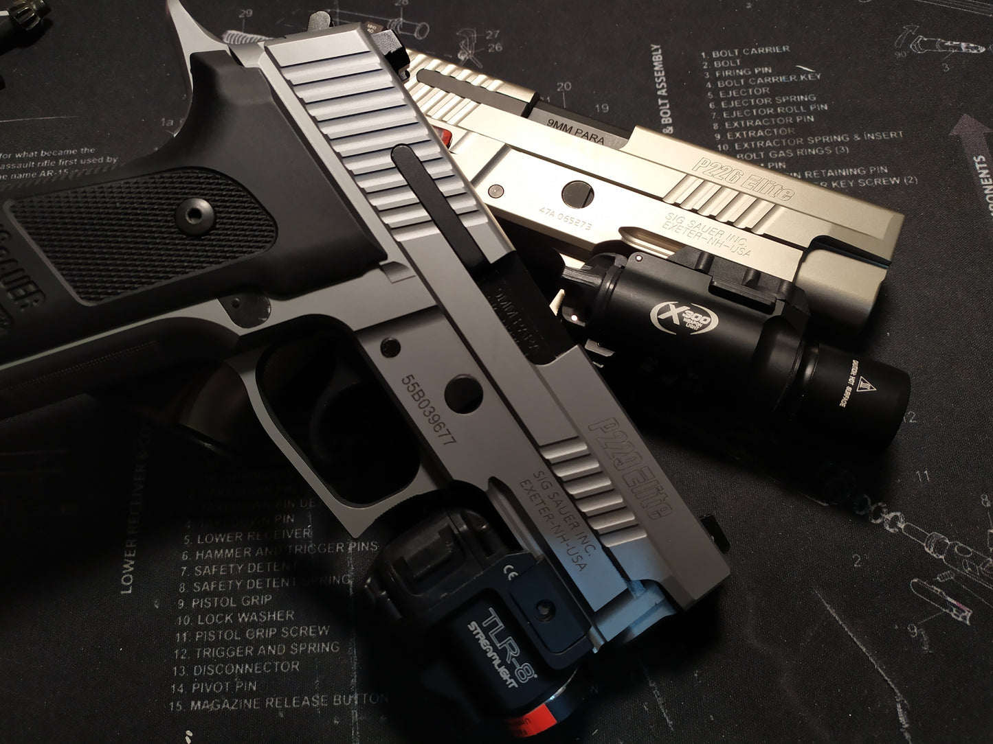 Boomarms Custom - P226 Elite Airsoft GBB - Limited Stainless version **