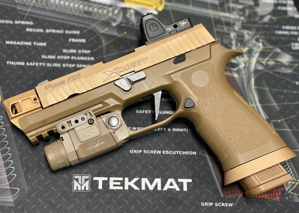 Bomber CNC Steel Barrel + HA Style Aluminum Compensator ( M17 version ) Set for SIG / VFC M17 GBB