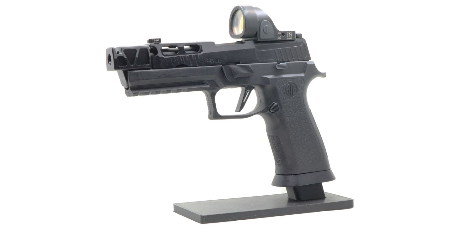 Revanchist Airsoft Flat Trigger Type-A for SIG AIR / VFC P320 M17 / M18 GBB - Black