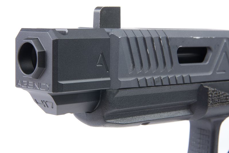 RWA AGENCY ARMS 417 COMPENSATOR (SINGLE PORT, 14MM CCW) - BLACK