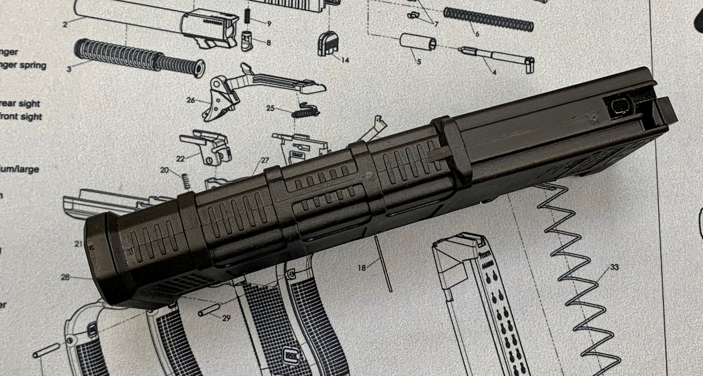 Ace 1 arms ( SAA ) PMAG 35 Rds Magazine for TM MWS GBBR series - Black