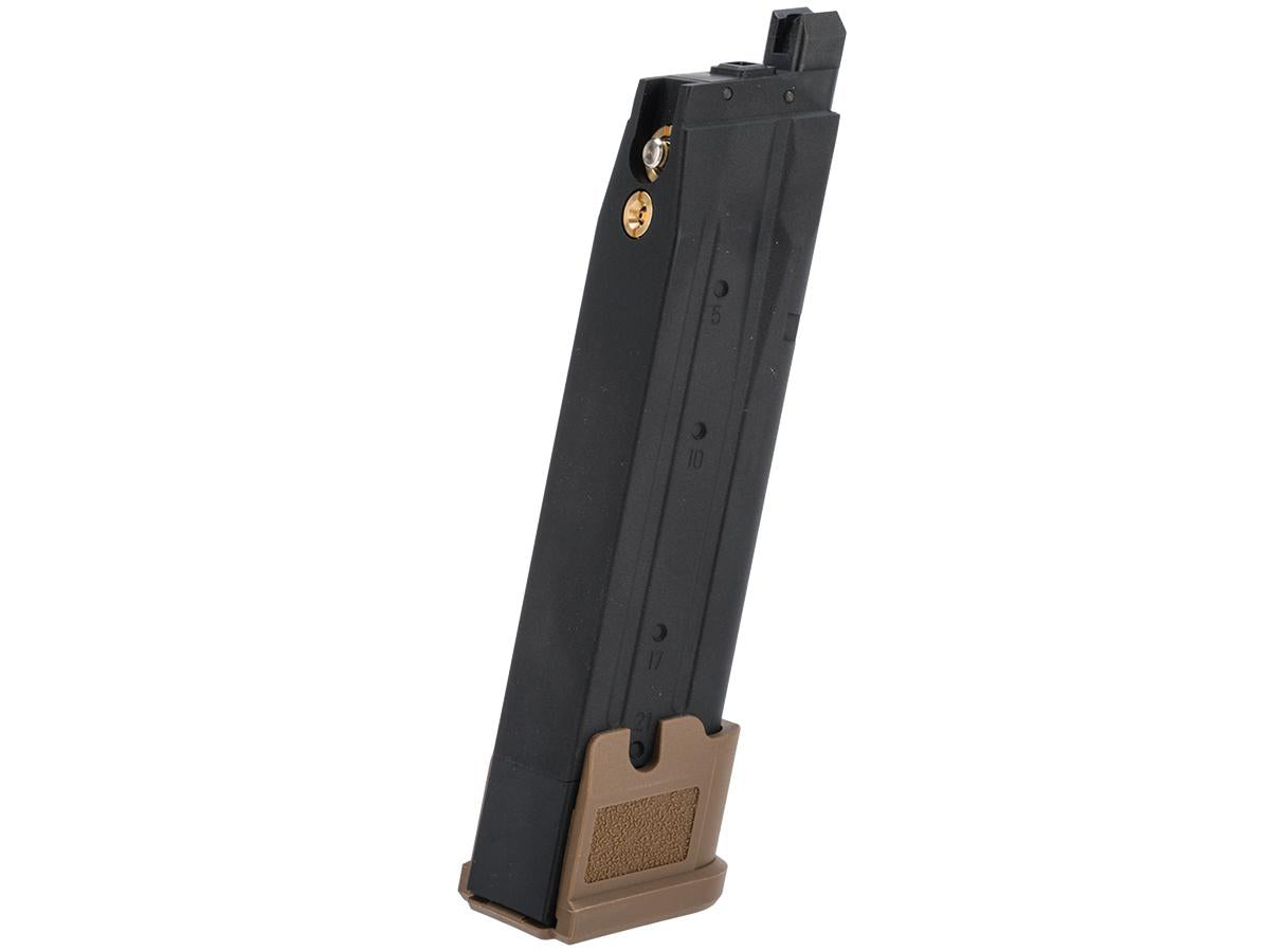 SIG AIR 25rds Magazine for P320 M17 GBB - TAN ( Gas version )