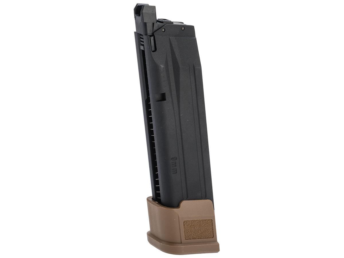 SIG AIR 25rds Magazine for P320 M17 GBB - TAN ( Gas version )
