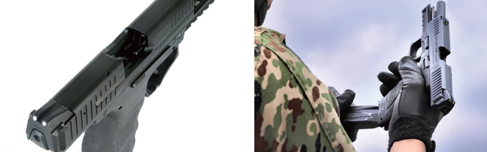Detonator VP9 Maritime CNC Aluminum Slide Set for Umarex VP9 Airsoft GBB