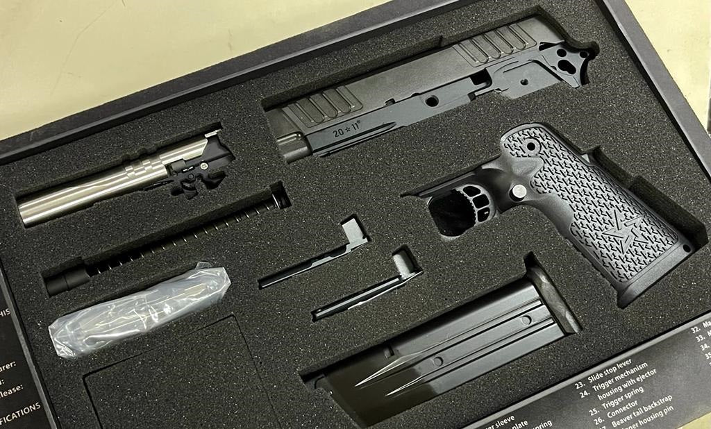 Nova CNC Steel slide + Aluminum Frame set **2011 Staccato C2 RMR version for Tokyo Marui Hi-capa 5.1 Airsoft GBB series