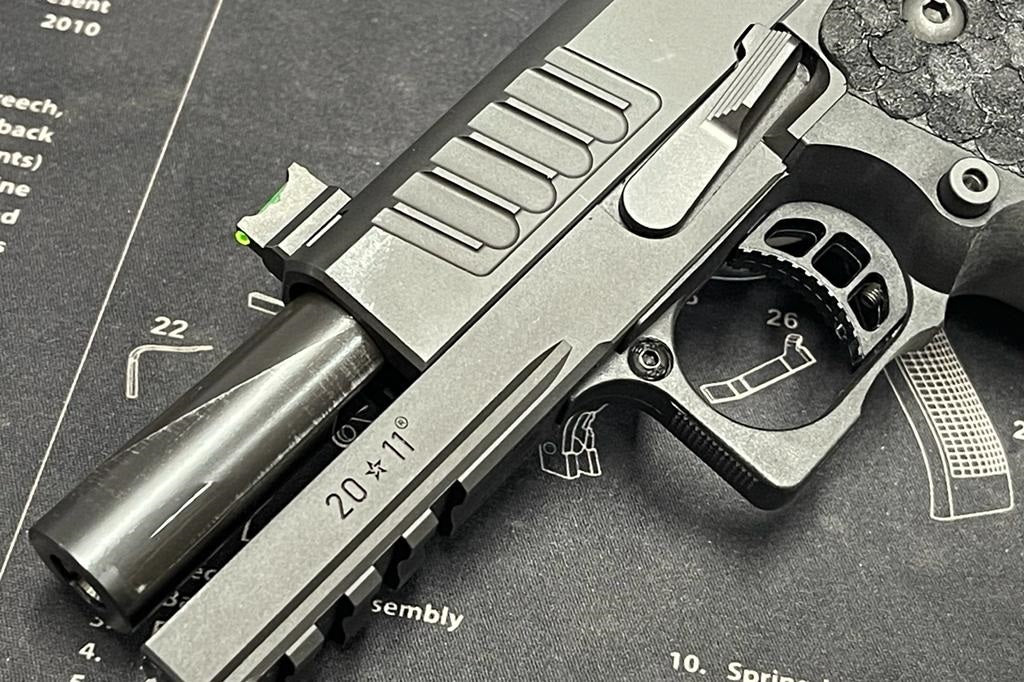 Boomarms Custom - STI Staccato-P USMS SOG style Full Steel Airsoft GBB