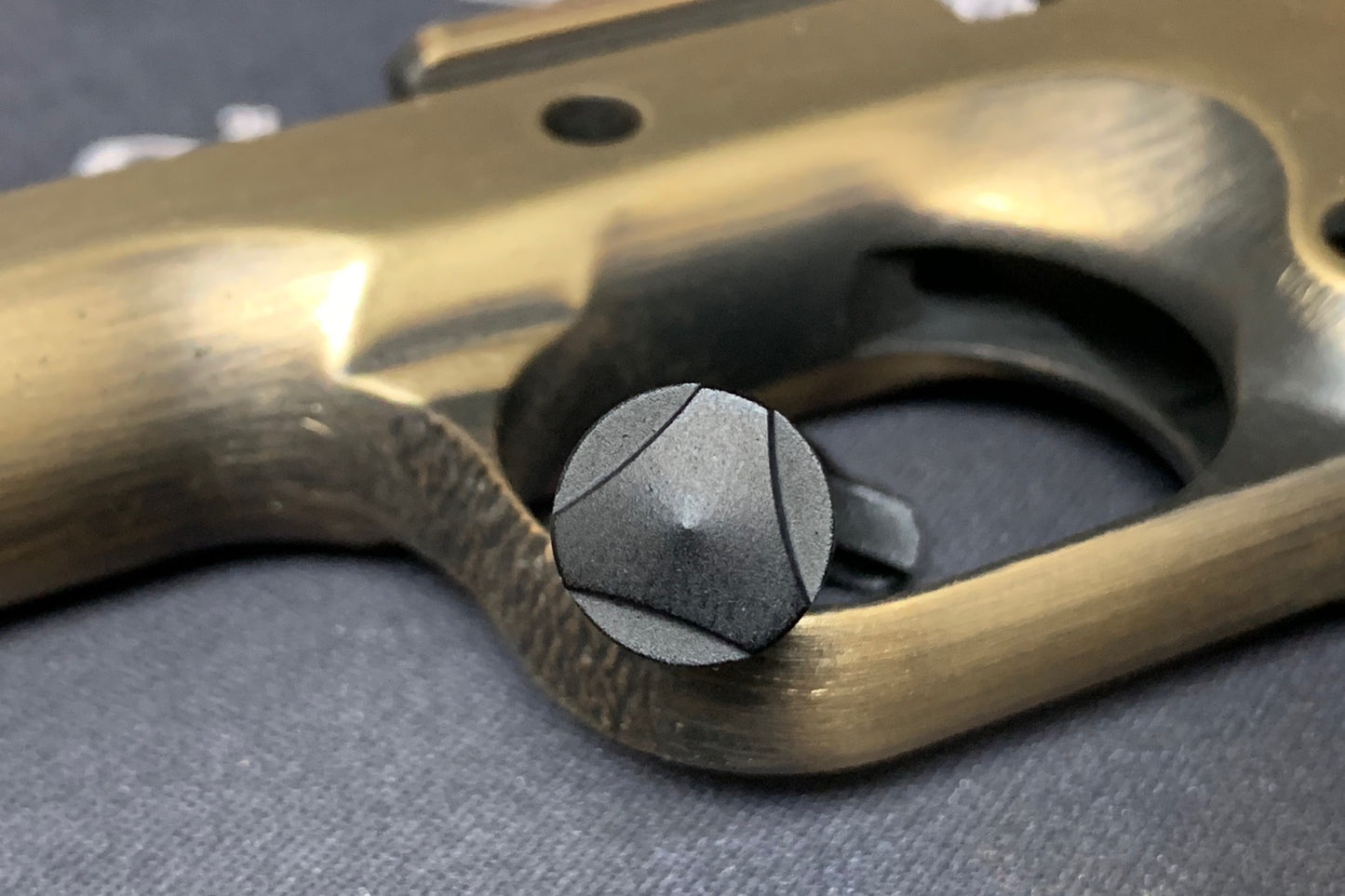 Bomber CNC Aluminum Extended Magazine release Button