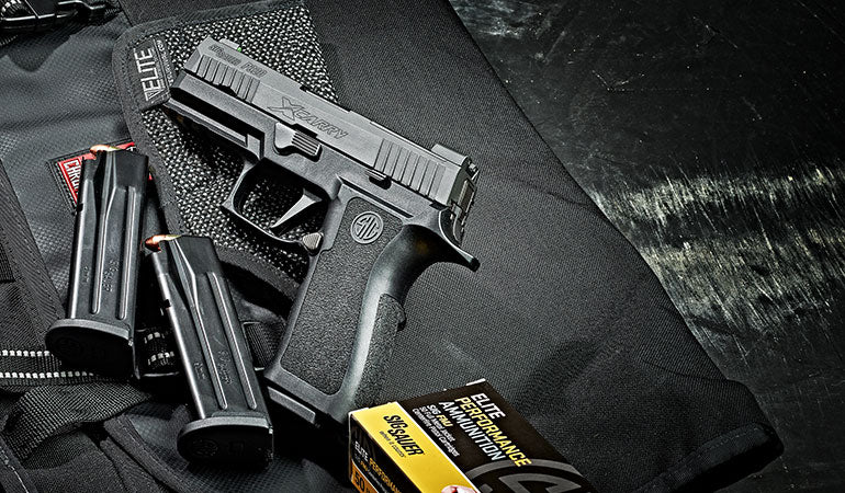 Nova P320 X-Series Custom Polymer Frame for SIG / VFC M17/M18 GBB series ( Carry size ) - Black