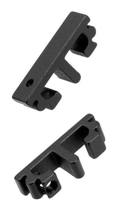 Nova CNC Aluminum Puzzle Trigger set for Tokyo Marui Airsoft Hi-Capa GBB Pistol series - Black