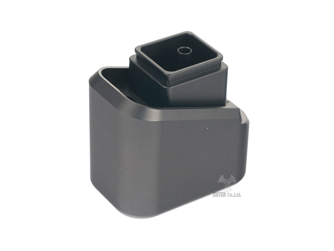Bomber CNC Aluminum T-style ( Long ) Magazine Pad Extension for Marui Airsoft G17/22/34 GBB series - Functional