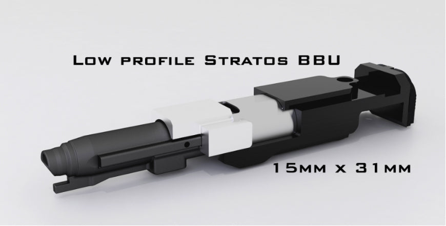Volante Airsoft CNC 7075 Aluminum G19 RMR Cut Slide set for Tokyo Marui TM G19 GBB Series