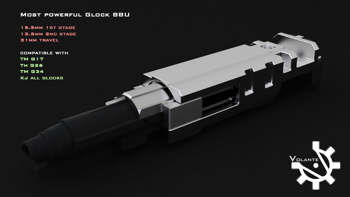 Volante Stratos Blow Back Unit for Tokyo Marui G17/22/26/34 Airsoft GBB
