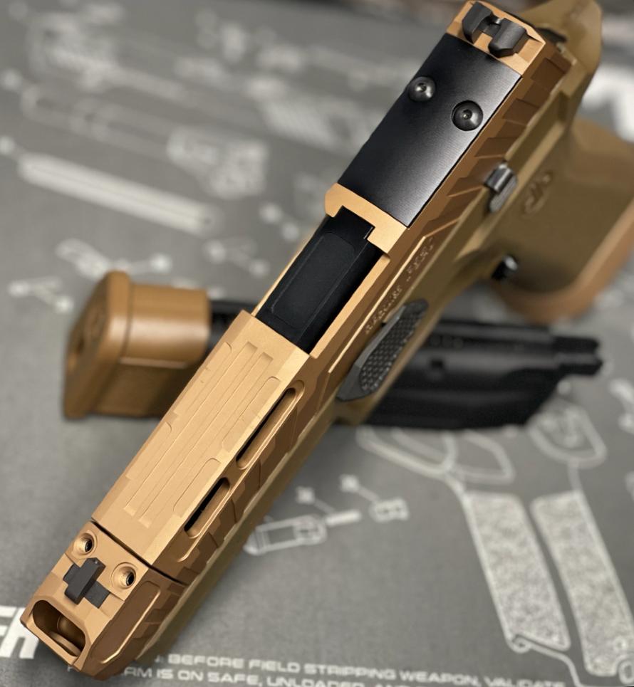 Boomarms Custom - SIG P320 Spectre Comp Airsoft GBB - Black
