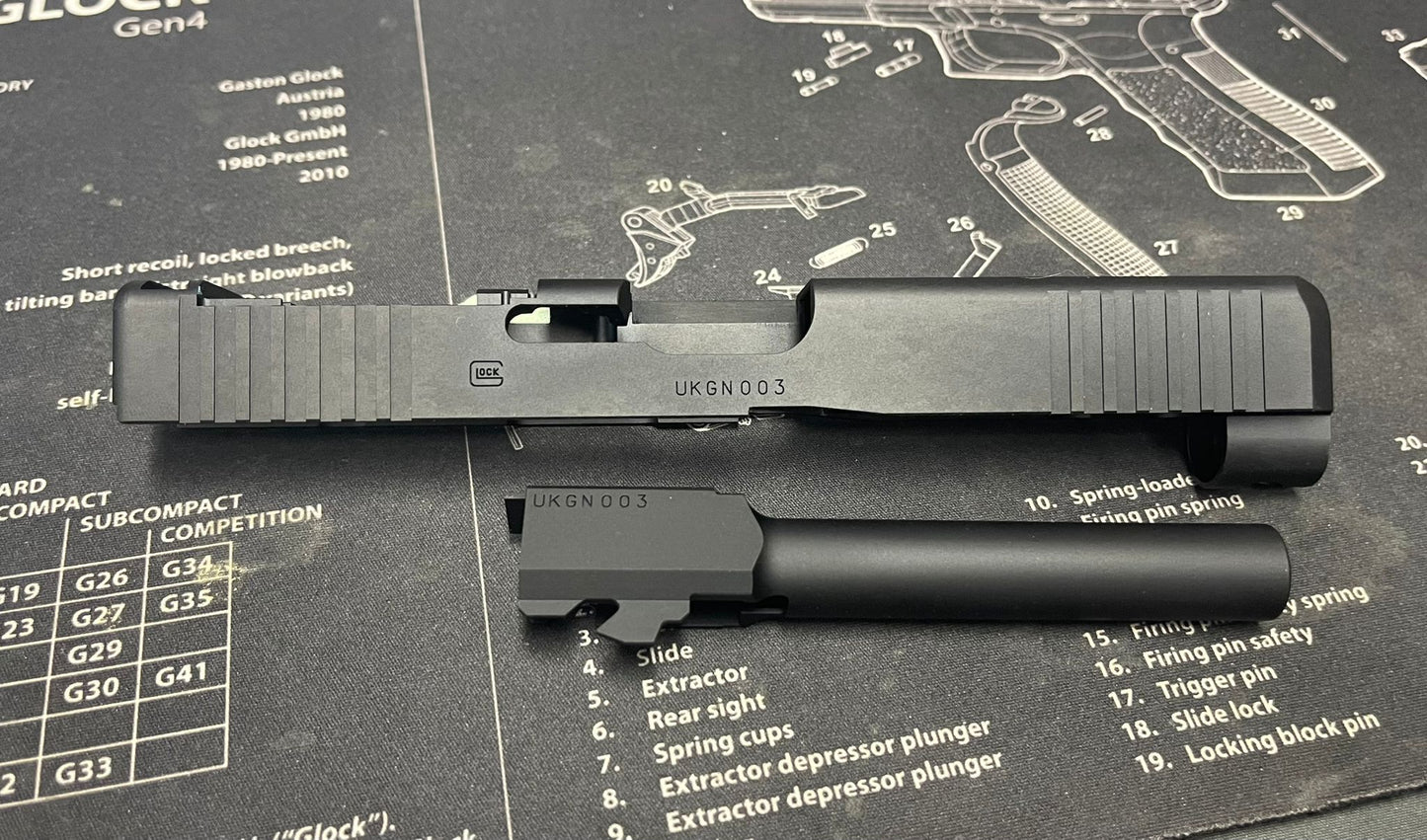 Bomber CNC Aluminum G47 MOS Slide Kit for Umarex / VFC G45 GBB series - CBP version