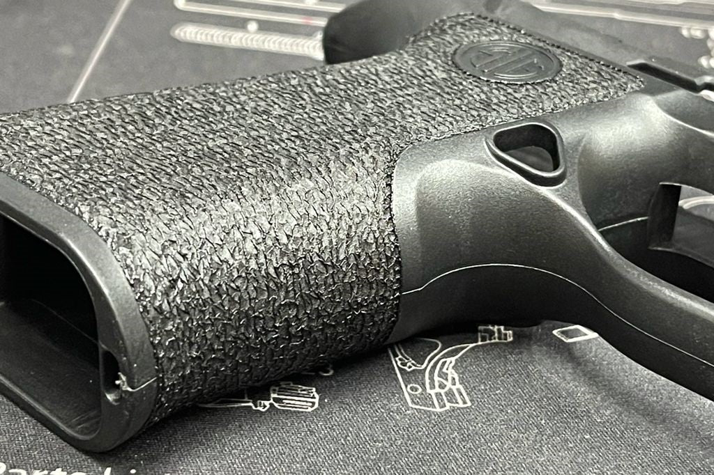 Boomarms Custom - Stippling SI-style P320 X-carry Frame for SIG/VFC M17/M18 Airsoft GBB series