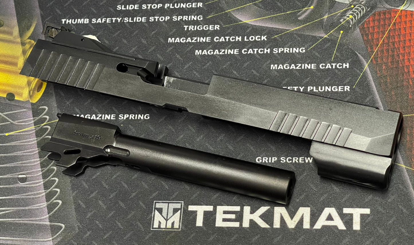 NOVA CNC STEEL P320 X FIVE SLIDE SET FOR SIG AIR M17 GBB SERIES
