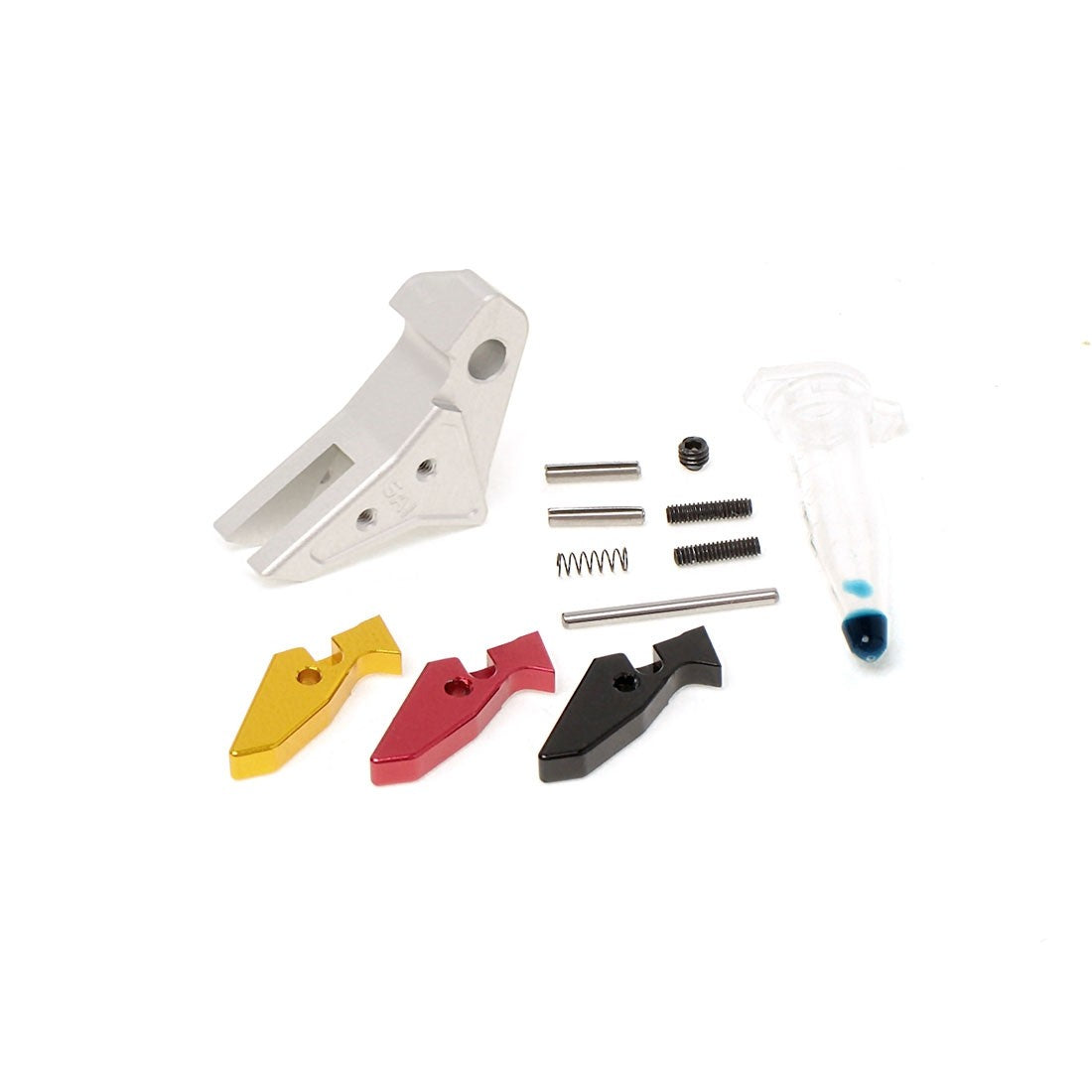 Guns Modify S-Trigger set (Flat-Faced) for TM / WE Airsoft GBB series - Silver