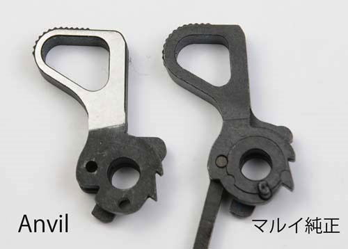 NOVA SFA Delta Style Hammer for Marui 1911 GBB series - Silver