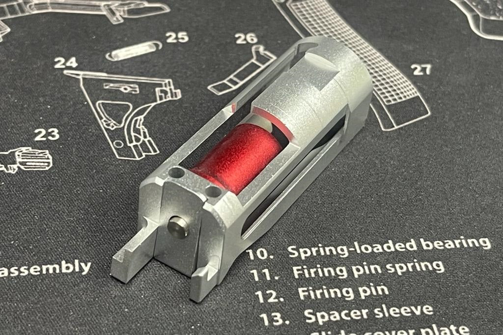 Nova CNC Aluminum Light Weight Speed Blow Back Housing for Marui V10 GBB series - Silver