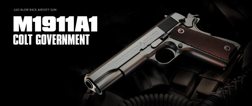 Tokyo Marui M1911A1 Colt Government GBB Pistol – Boomarms Tokyo Marui M1911A1 Colt Government GBB Pistol – Boomarms