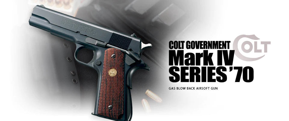 Tokyo Marui Government Mark IV Series 70 GBB Pistol – Boomarms Tokyo Marui Government Mark IV Series 70 GBB Pistol – Boomarms