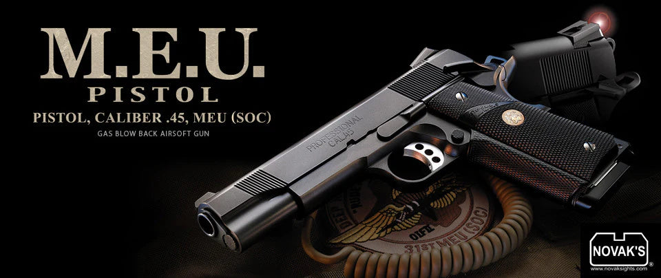 Tokyo Marui M.E.U. Airsoft GBB Pistol (M1911) – Boomarms Tokyo Marui M.E.U. Airsoft GBB Pistol (M1911) – Boomarms