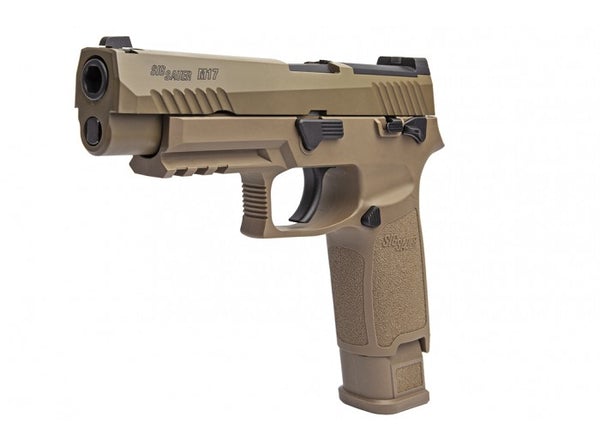 SIG AIR P320 M17 6mm Gas Version GBB Pistol - Tan