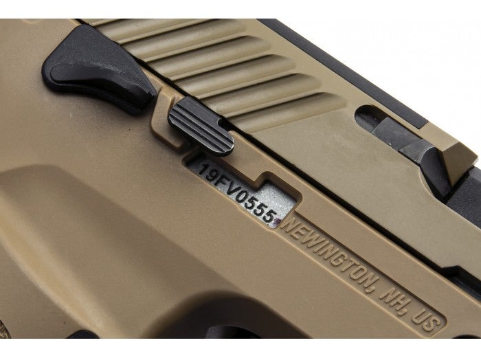 SIG AIR P320 M17 6mm Gas Version GBB Pistol - Tan