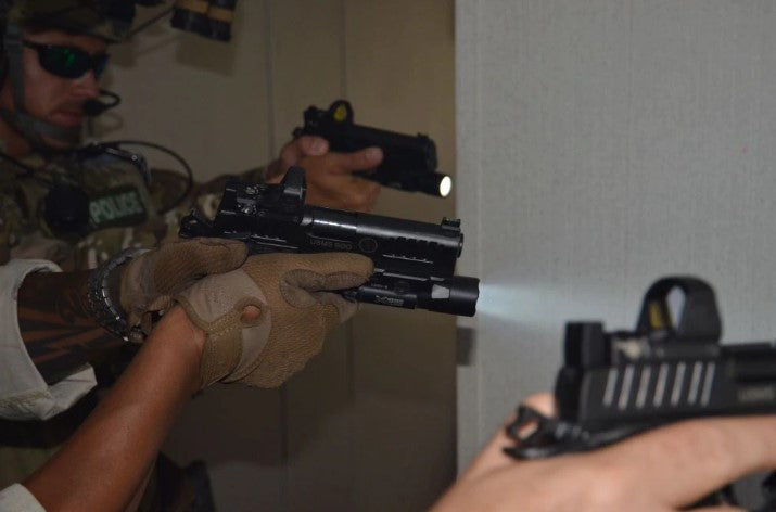 Boomarms Custom - STI Staccato-P USMS SOG style Full Steel Airsoft GBB