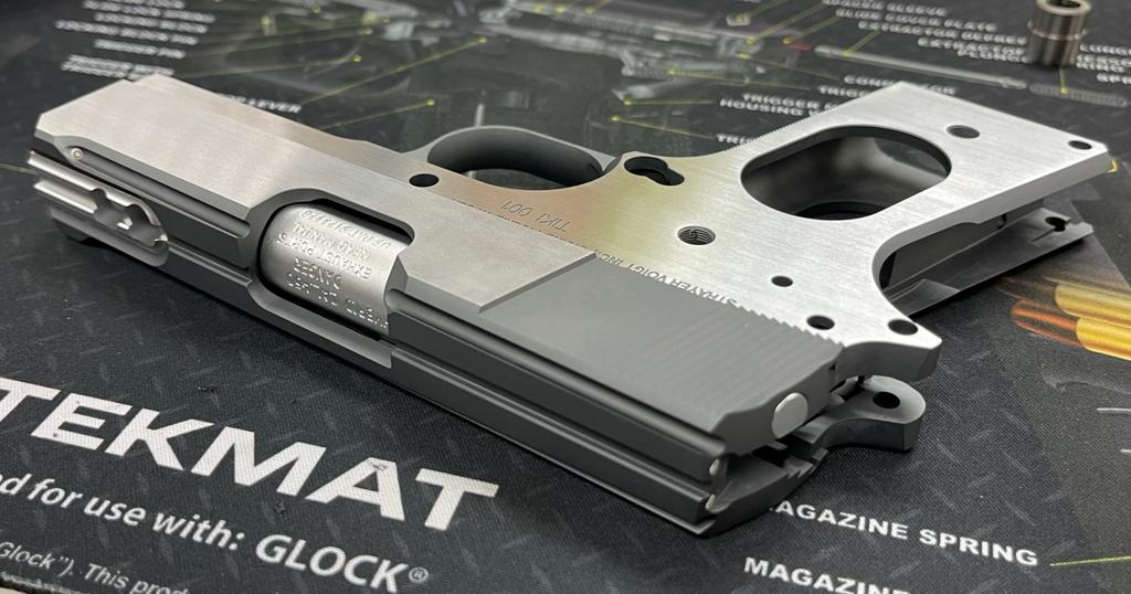 Bomber CNC Aluminium Infinity TIKI Slide & Frame Kit for Marui V10 GBB series