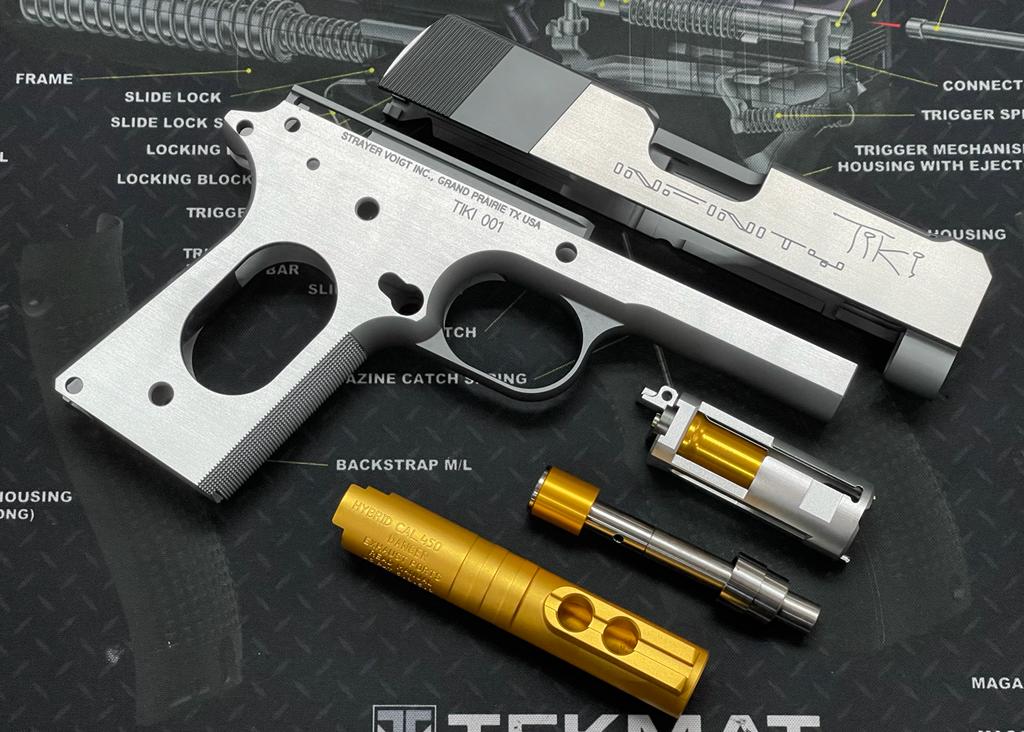 Bomber CNC Aluminium Infinity TIKI Slide & Frame Kit for Marui V10 GBB series