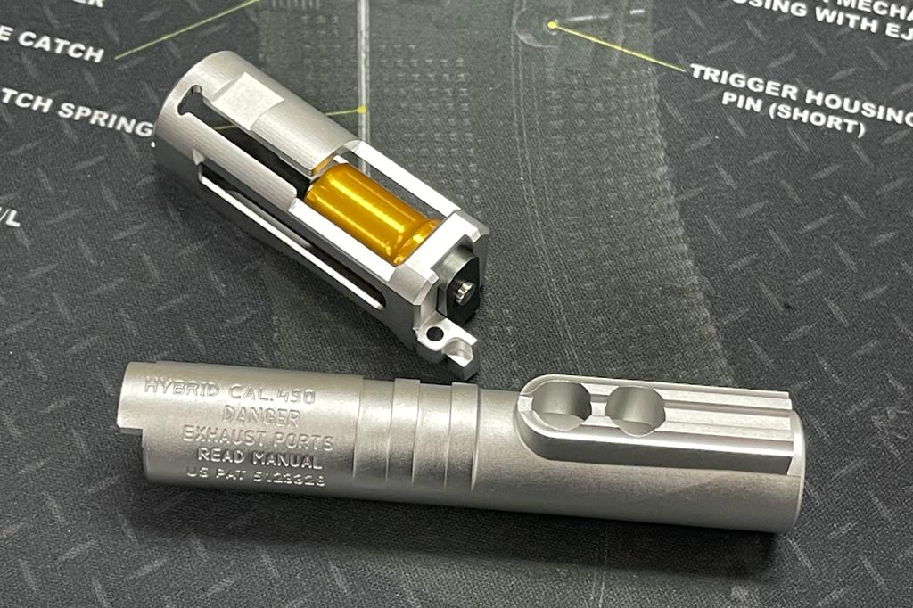 Bomber CNC Aluminium TIKI ( Miami ) Slide & Frame Kit for Marui V10 GBB series