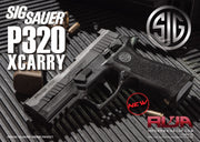 SIG SAUER P320 XCARRY AIRSOFT GBB PISTOL - BLACK