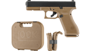 UMAREX GLOCK 17 GEN 5 GBB AIRSOFT PISTOL (FRENCH ARMY VERSION) W/ REAL GLOCK CASE & BACK STRAP (BY VFC)