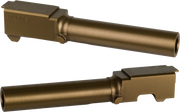 Detonator Steel Outer Barrel for Tokyo Marui G19 Gen3/4 GBB Series - Marking Version - TTI Bronze