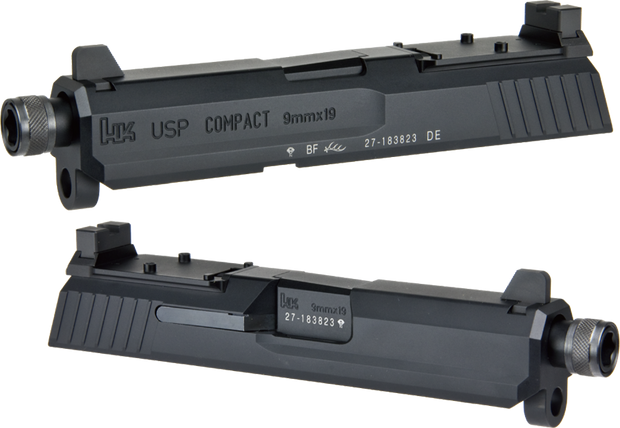 Detonator CNC Aluminum RMR Cut MOS Slide Set for Tokyo Marui USP Compact GBB series