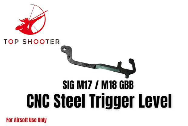 TOP SHOOTER CNC Steel Trigger Lever for SIG AIR M17 / M18 GBB Airsoft