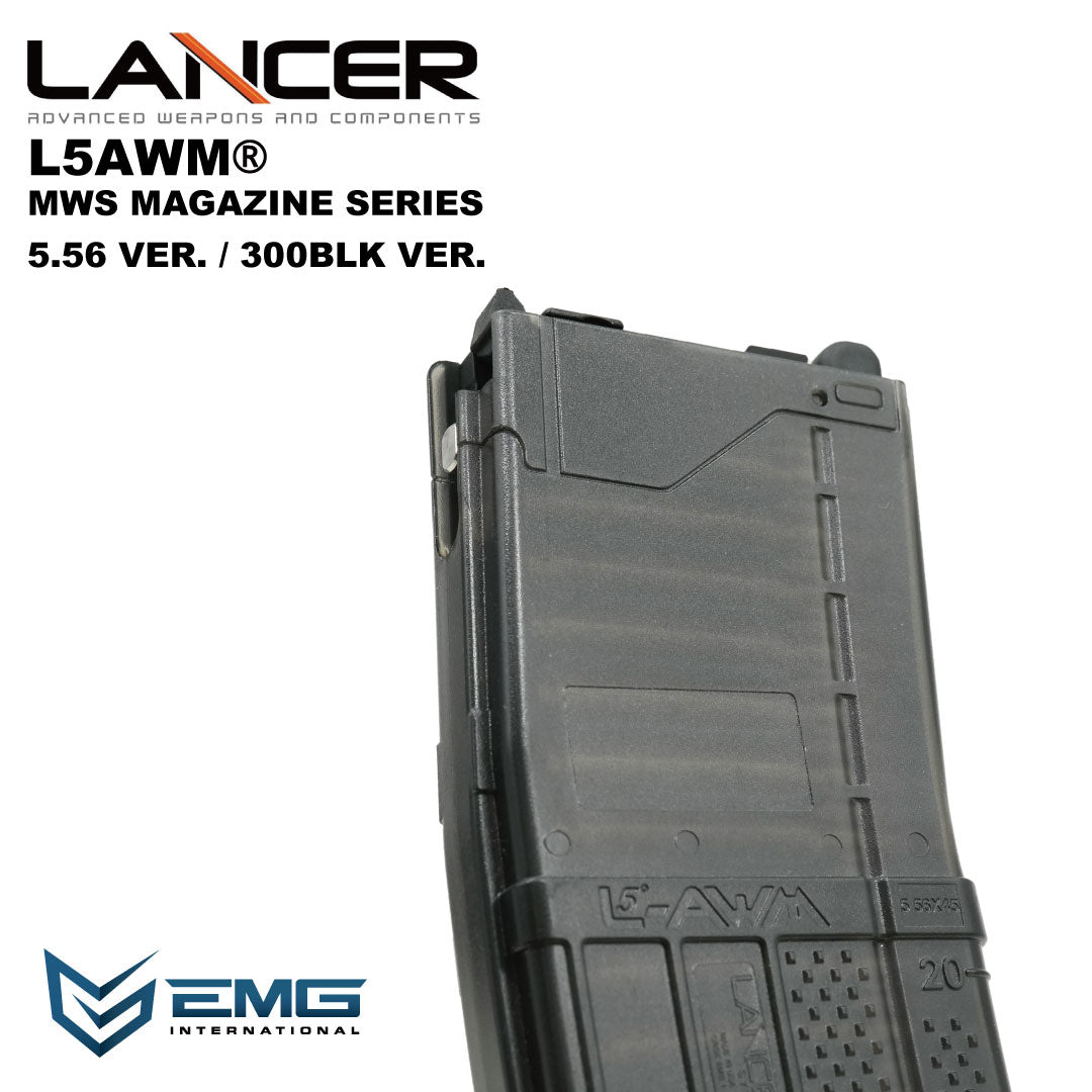 EMG (Angry Gun) Lancer Systems Licensed L5AWM V2 MWS Gas