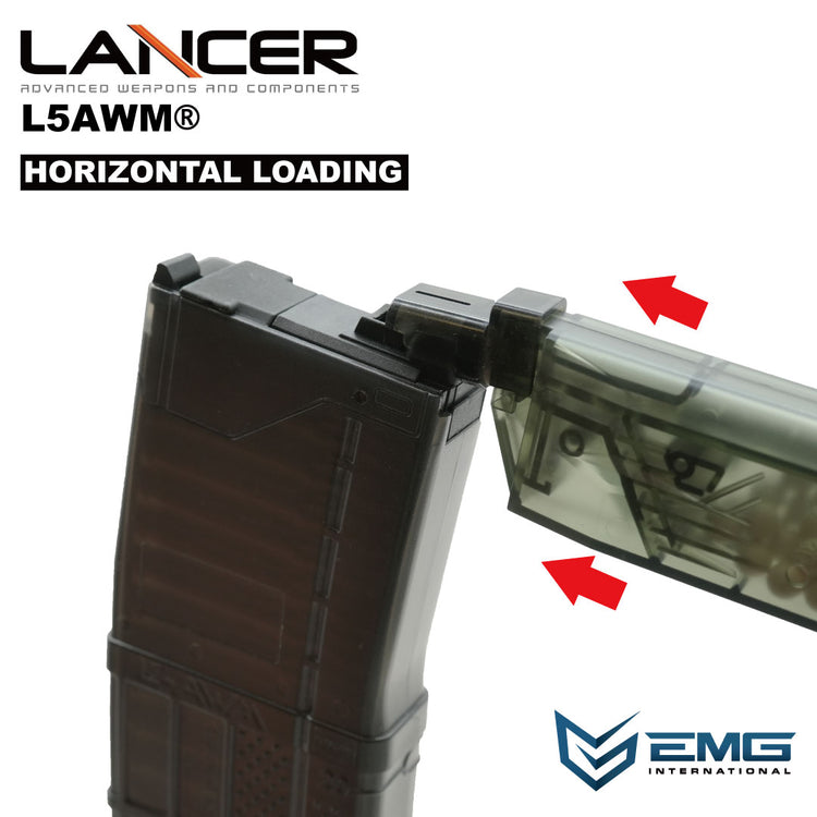 ANGRY GUN/EMG LANCER MWS対応 L5AWM V2 EMG Lancer Systems L5AWM V2 MWS Magazine – High-Capacity