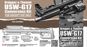 Guarder B&T USW-G17 Conversion Kit for Marui G17 Gen5 MOS - Black