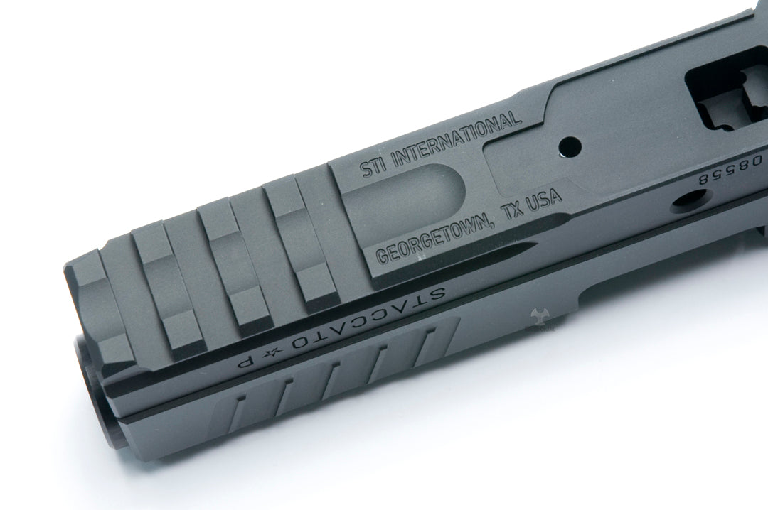 Bomber CNC Aluminum STI Staccato-P 9mm Kit for Marui Hicapa Bomber CNC Aluminum STI Staccato-P 9mm Kit for Marui Hicapa
