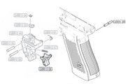 Guarder Original Type Rear Chassis Set for Marui G17 Gen5 GBBP