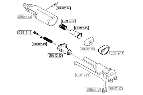 Guarder Enhanced Loading Nozzle for MARUI G17 Gen5 MOS GBBP