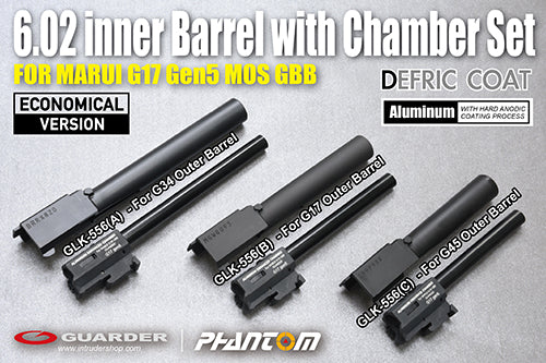 Guarder 6.02 Economic Version Inner Barrel with Chamber Set for