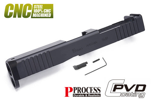 Guarder Steel CNC Slide for MARUI G19 Gen5 MOS (PVD Black) – Boomarms